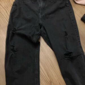 Hollister Black High-Rise Jeans